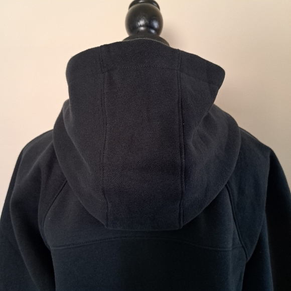 Lole Haf Zip Pullover Sweatshirt Women's XS Black Cozy Hooded Top NWT - Picture 5 of 12